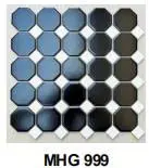 Gạch mosaic cao cấp nhập khẩu, màu đen nhân trắng nhỏ, KT vỉ 300x300mm, MHG 999